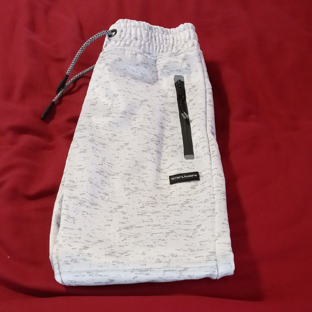 Cozy Kids Joggers in White by [Brand]